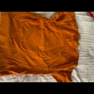 Orange t shirt with snake